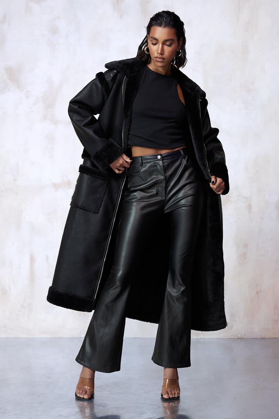 Black M Sonia Speciale Long coat discount 66% WOMEN FASHION Coats Basic 