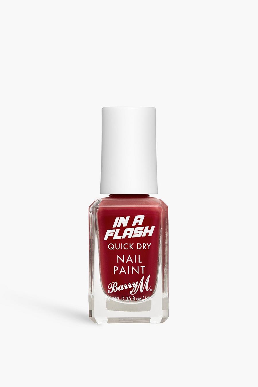 Barry M In A Flash Quick Dry Nagellack, Red image number 1