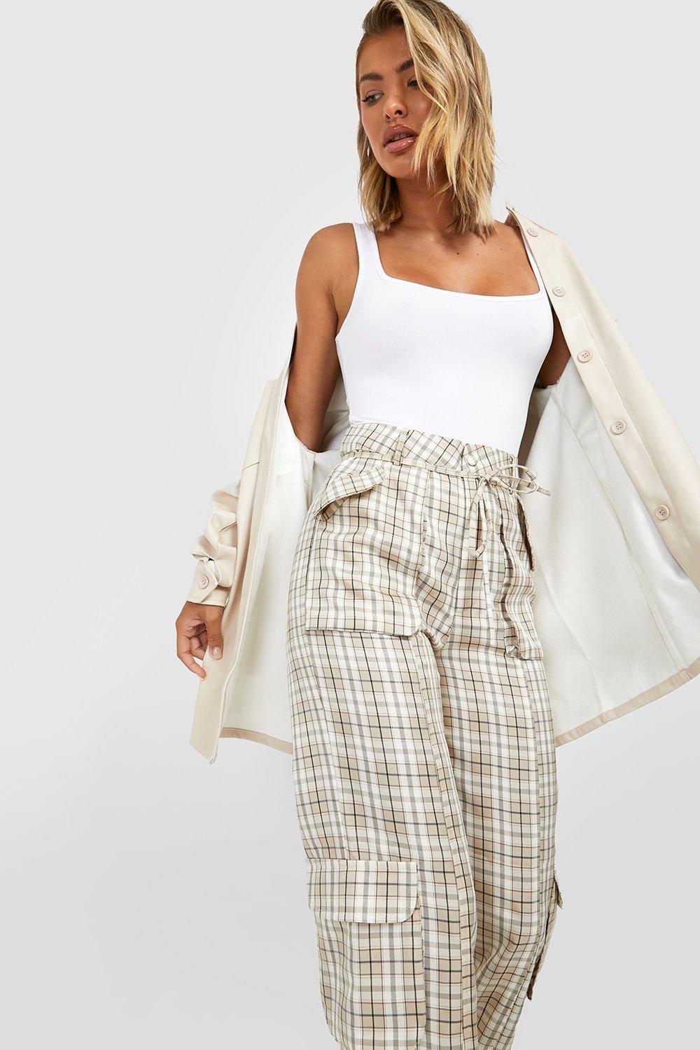 Women's Pants: Cargo, Plaid, High Waisted + Wide Leg