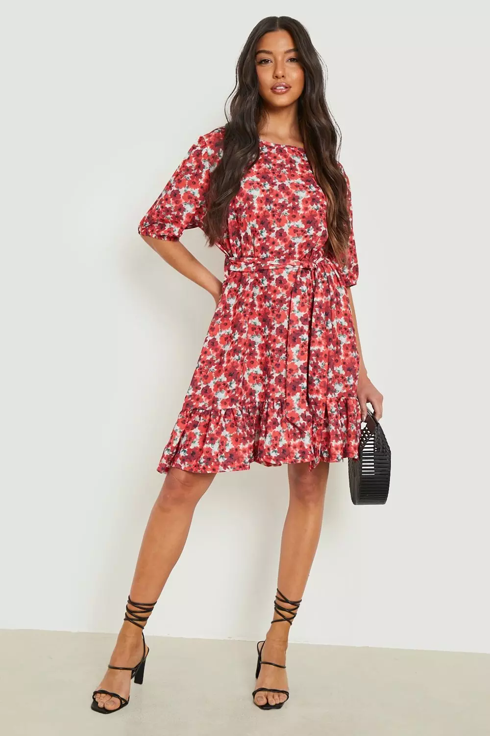 Belted 2024 smock dress