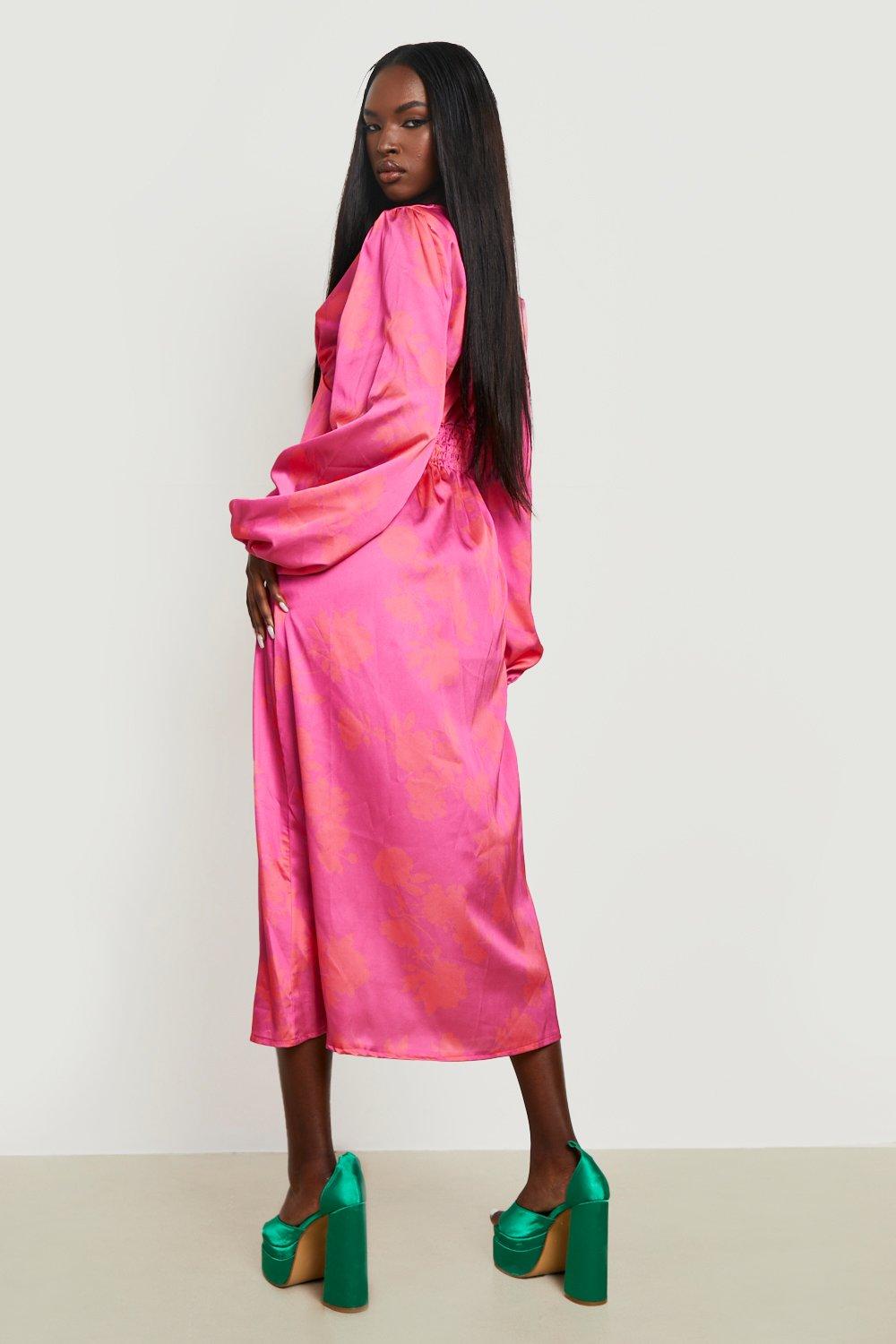 Boohoo 2025 satin dress