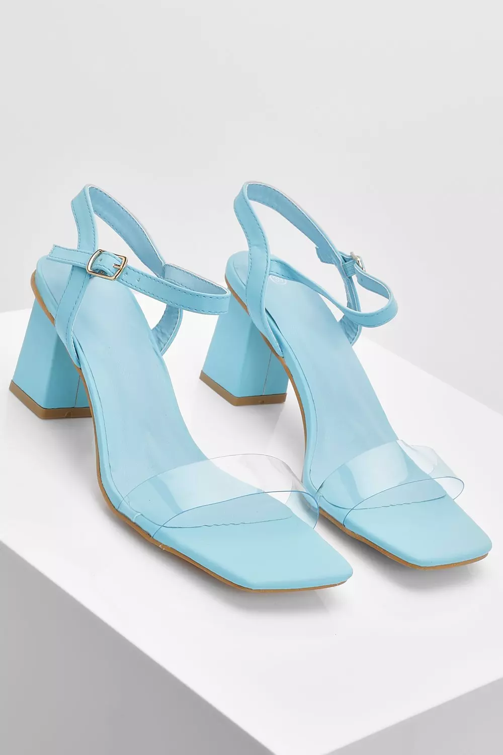 Blue Clear Square Toe Two Part alternative image