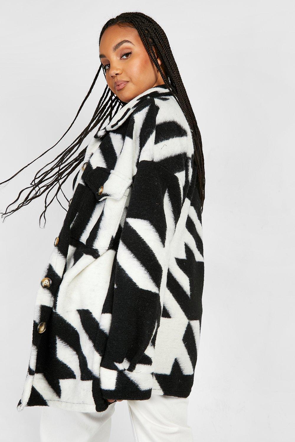 ジャケット・アウター Jieda HOUND'S TOOTH OVER COAT Houndstooth Overcoat / Made to Order - 831 Minhle