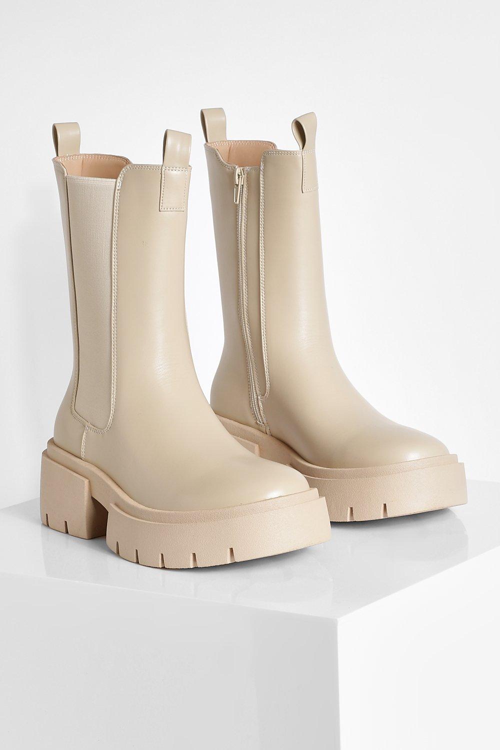 Boohoo Double Buckle Chelsea Ankle Boots