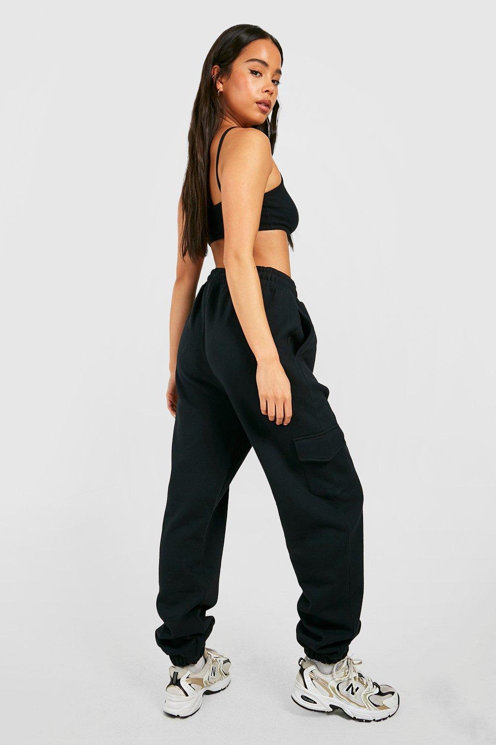 Women's Petite Cargo Pocket Joggers