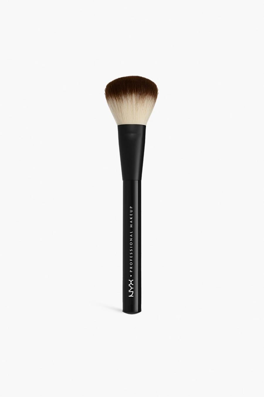 Clear transparent NYX Professional Makeup Pro Powder Brush