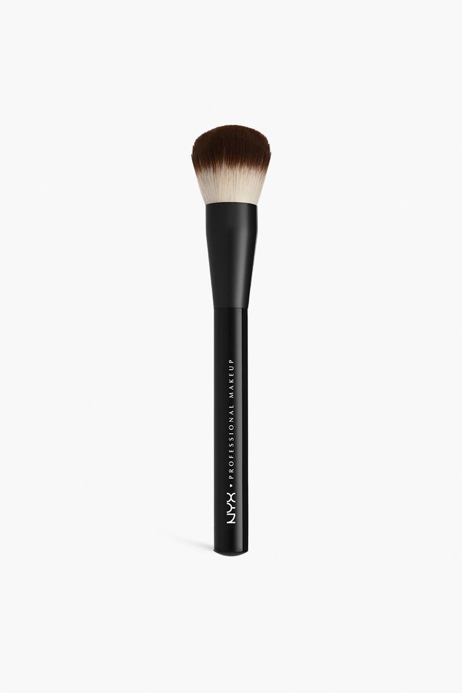 Clear transparent NYX Professional Makeup Pro Multi-Purpose Buffing Brush