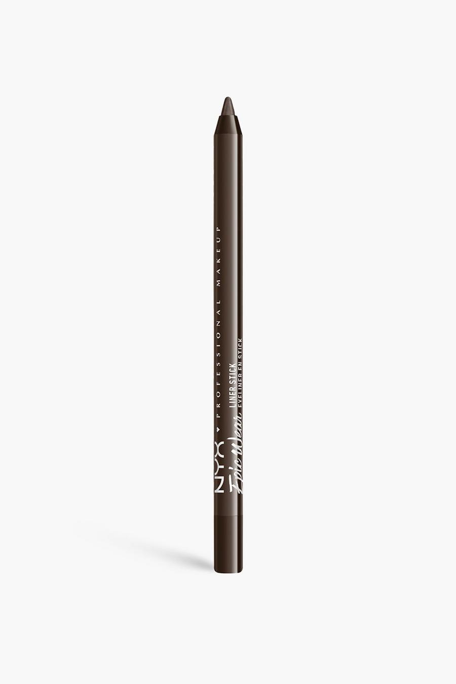 NYX Professional Makeup - Crayon eyeliner longue tenue - Epic Wear, Deepest brown