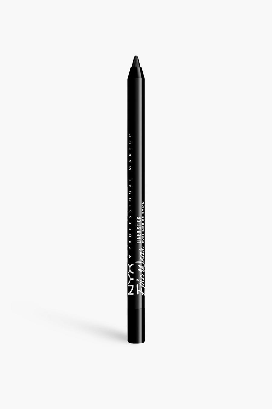 NYX Professional Makeup Eyeliner in stick Epic Wear Long Lasting, Pitch black