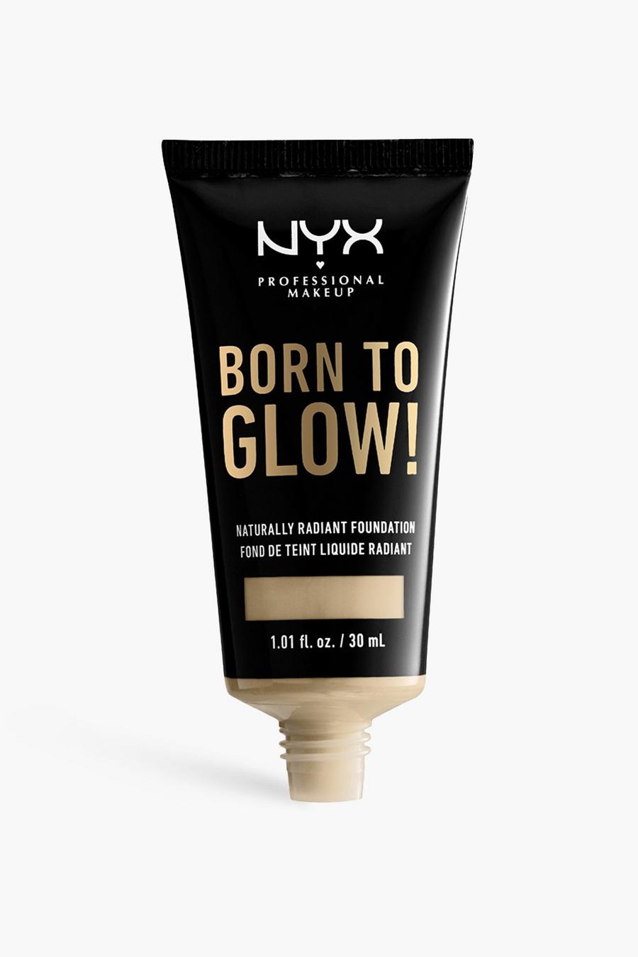 NYX Professional Makeup Born To Glow! Naturally Radiant Foundation, 03 warm vanilla image number 1