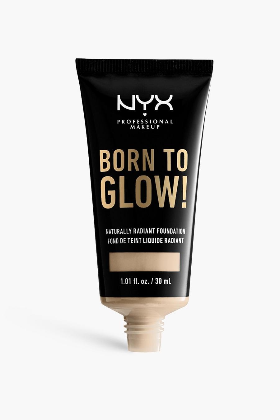 Base de maquillaje Born To Glow! de NYX Professional Makeup Base de maquillaje Naturally Radiant, 06 vanilla image number 1