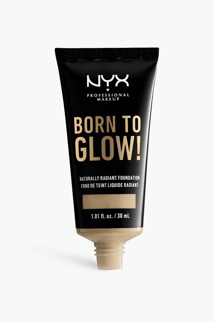 10 buff NYX Professional Makeup Born To Glow! Naturally Radiant Foundation