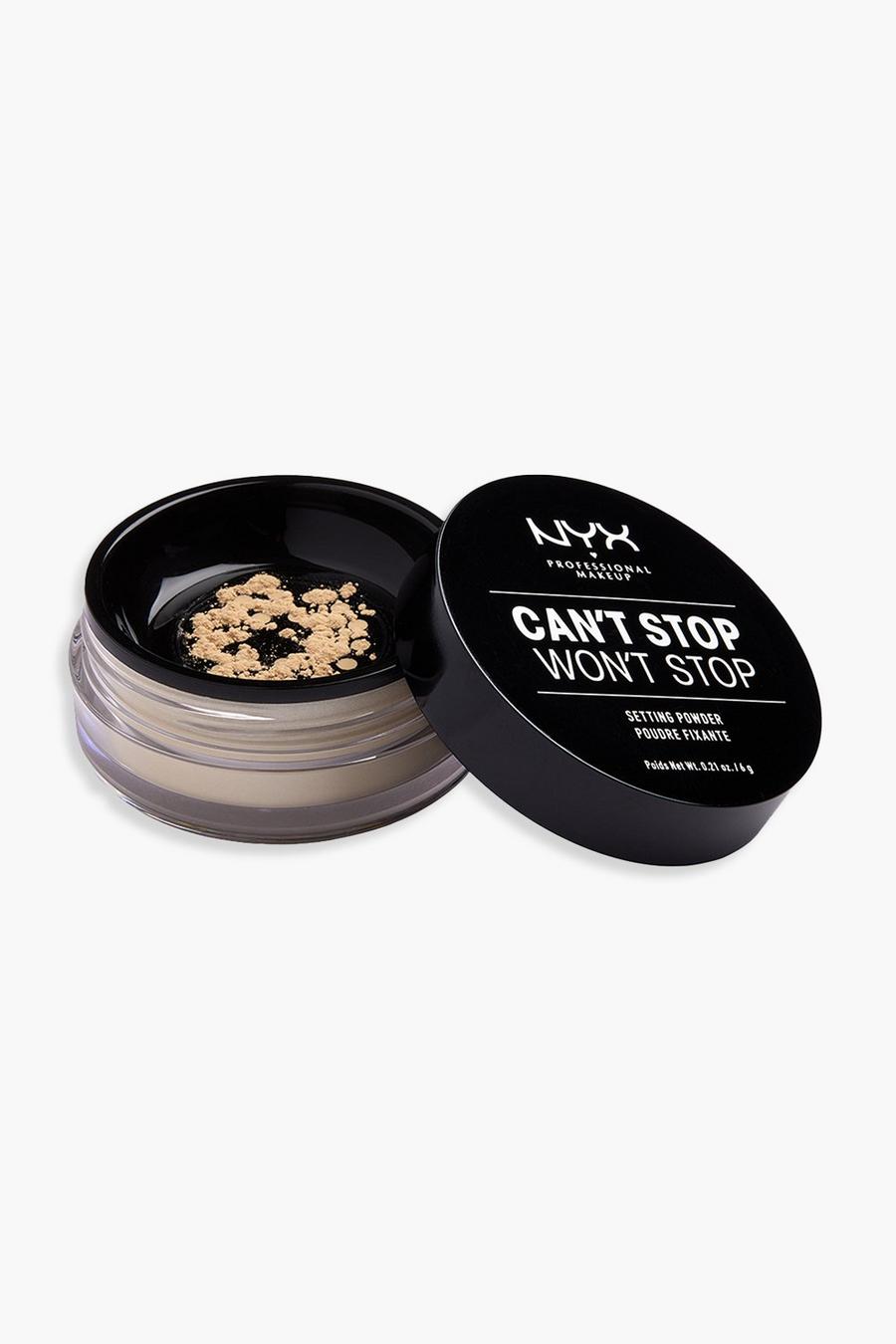 12 warm beige NYX Professional Makeup Can't Stop Won't Stop Setting Puder - Light image number 1