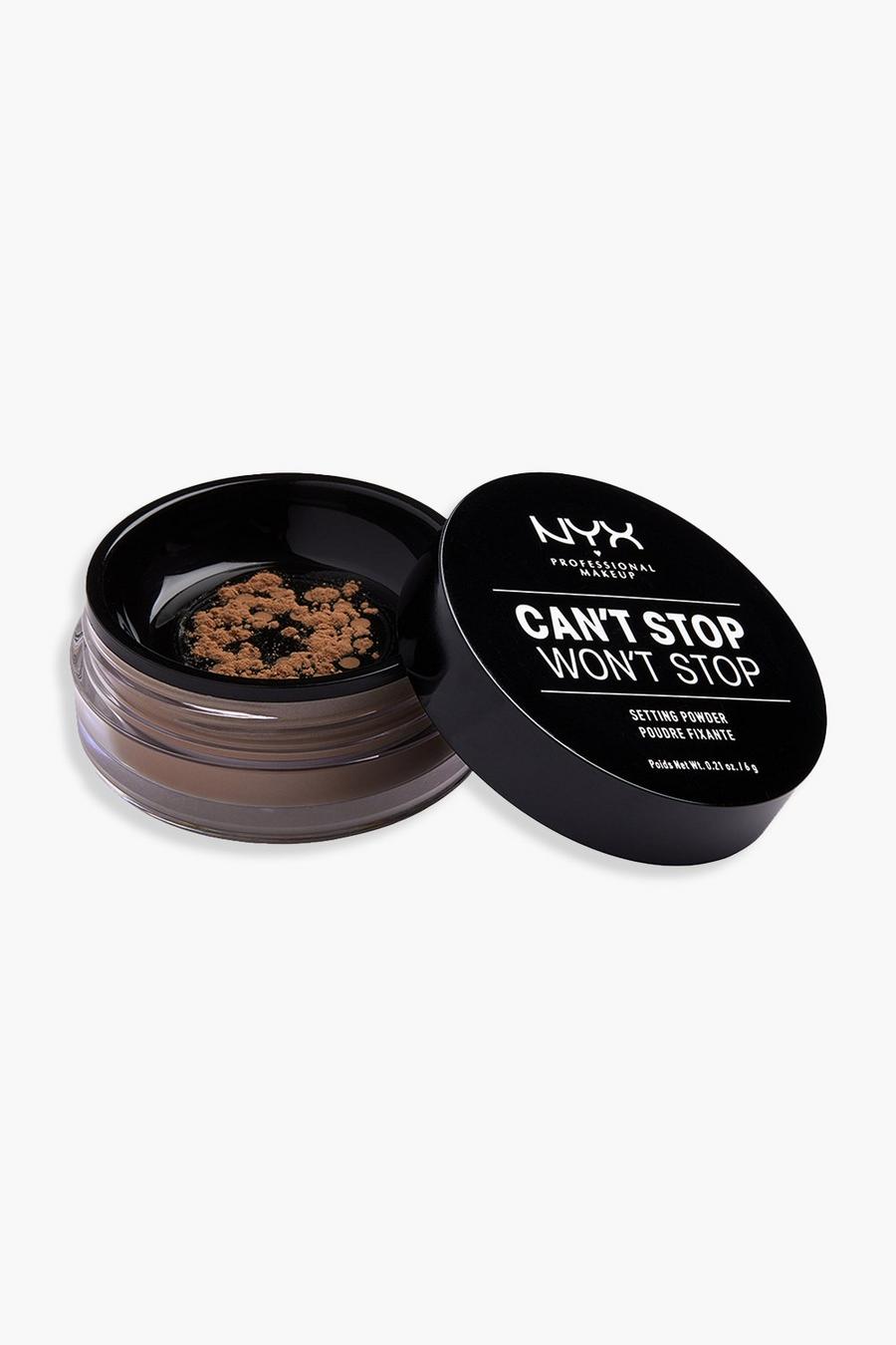 15 caramel פודרת ייצוב Can't Stop Won't Stop של NYX Professional Makeup – גוון עמוק-בינוני