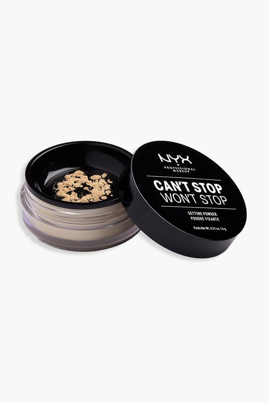 13 golden beige NYX Professional Makeup Can't Stop Won't Stop Setting Powder - Light-Medium image number 1