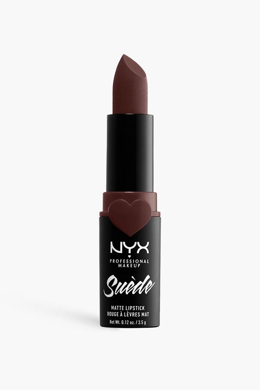 07 cold brew NYX Professional Makeup Suede Matte Lipstick Lightweight Matte Finish
