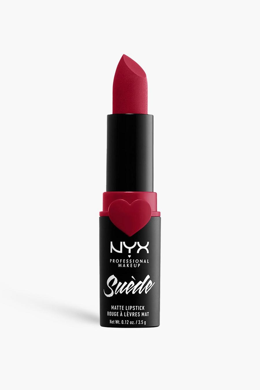 09 spicy NYX Professional Makeup Suede Matte Lipstick Lightweight Matte Finish image number 1