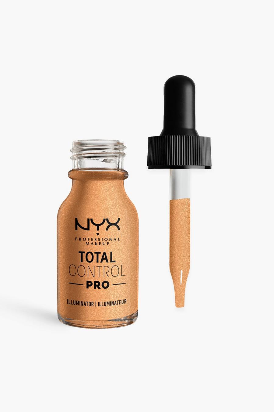 Cool brown NYX Professional Makeup Total Control Pro Drop Foundation Illuminator Highlighting Drops