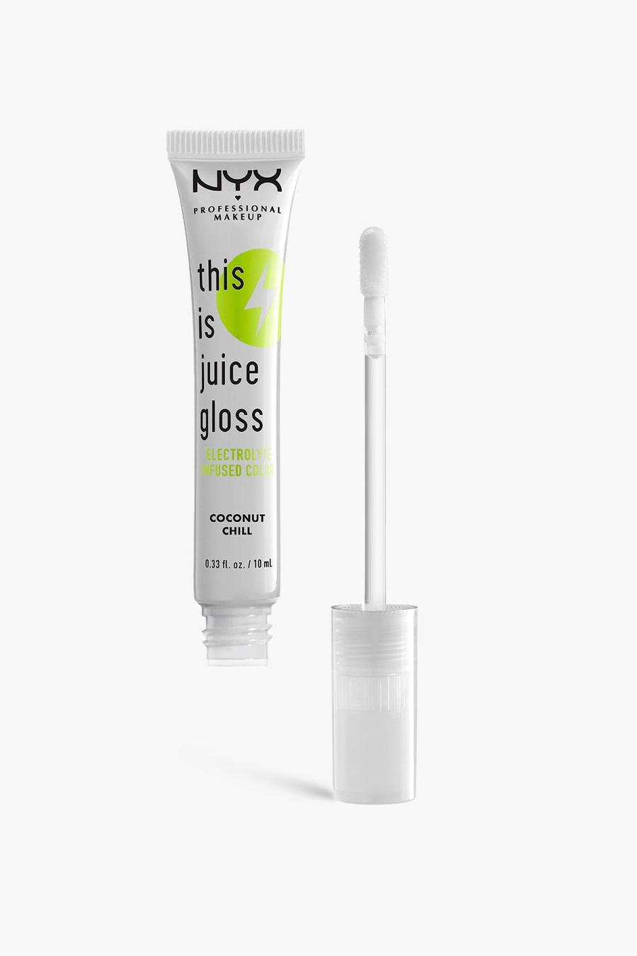 01 coconut chill NYX Professional Makeup This Is Juice Gloss