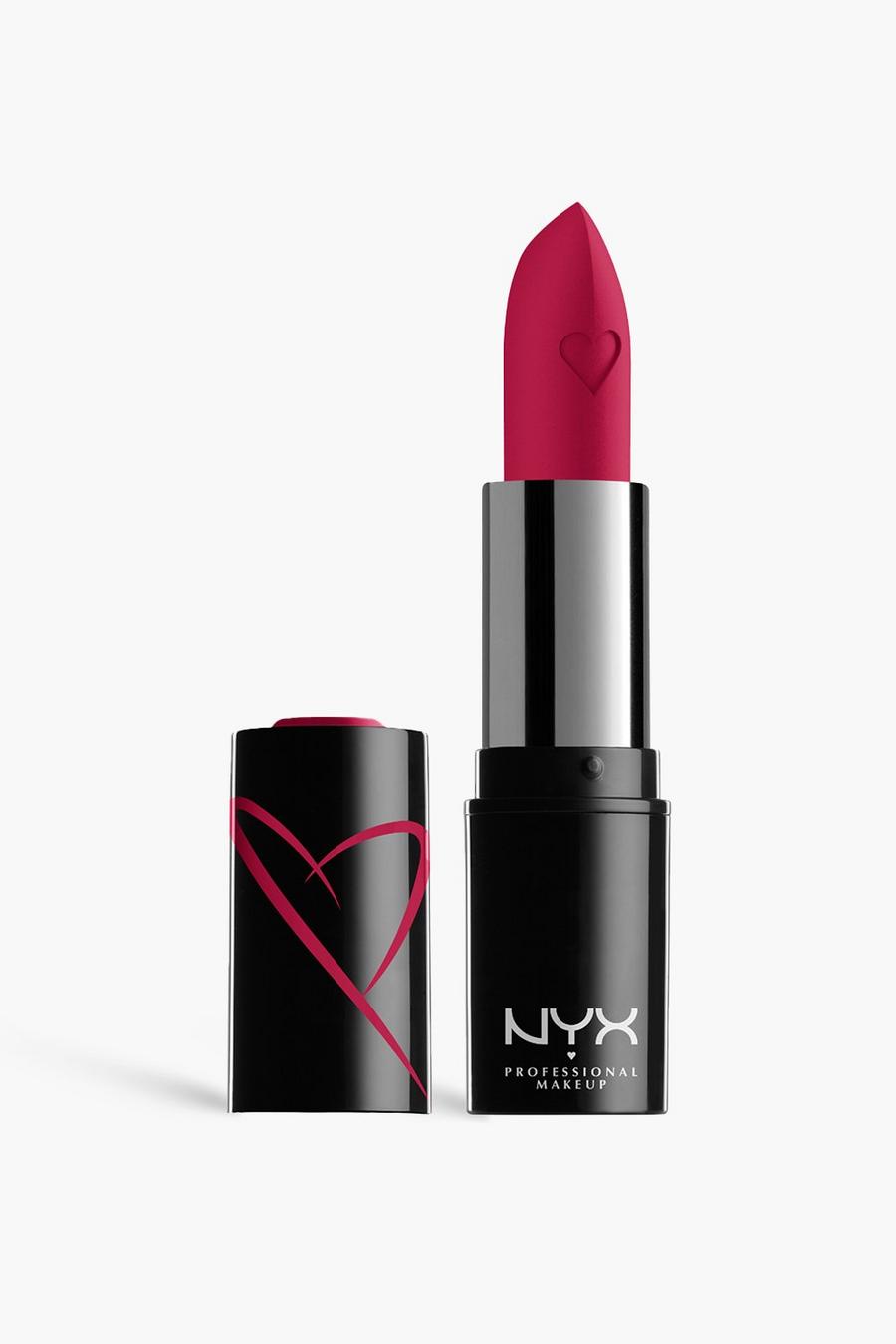 08 cherry charm NYX Professional Makeup Shout Loud Satin Lipstick image number 1