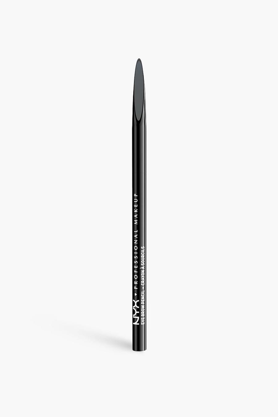 NYX Professional Makeup Matita per sopracciglia di precisione Precision Brow Pencil, 07 charcoal