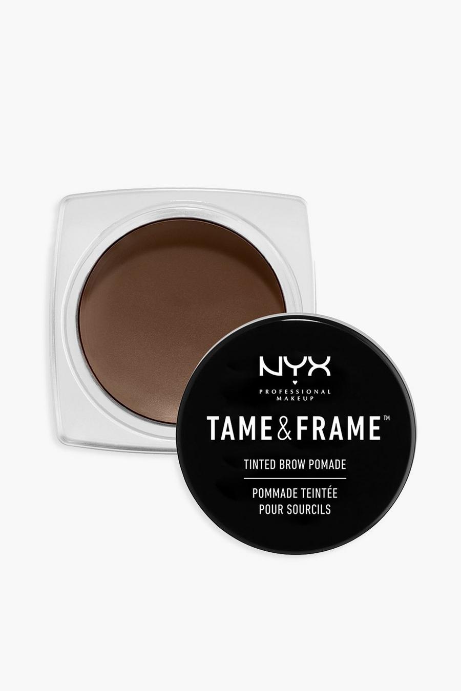 Pomada para cejas Tame & Frame de NYX Professional Makeup, 02 chocolate image number 1