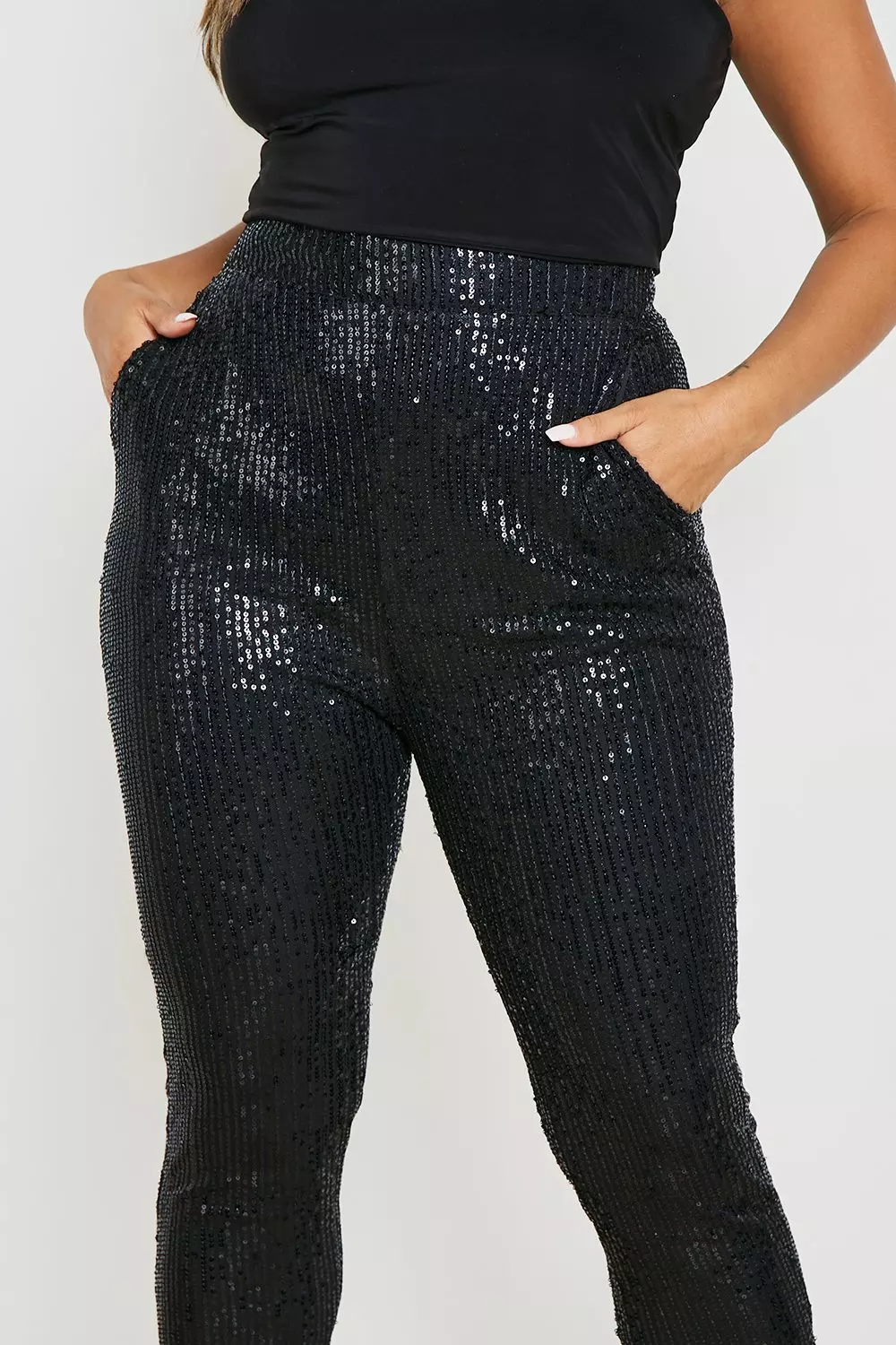 Plus sequin cheap leggings