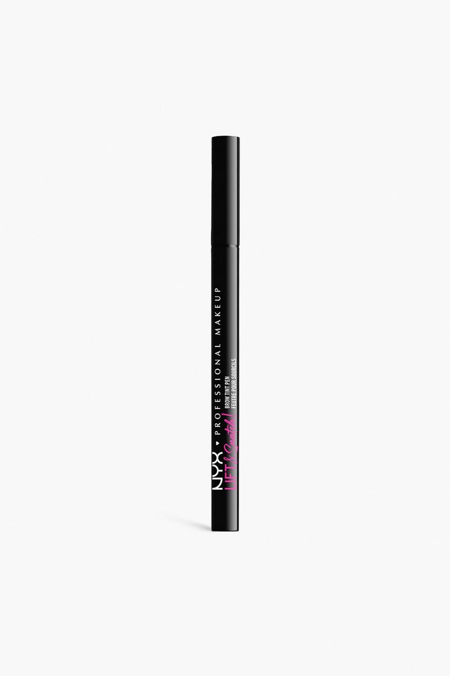 Black NYX Professional Makeup Lift And Snatch Brow Tint Pen image number 1