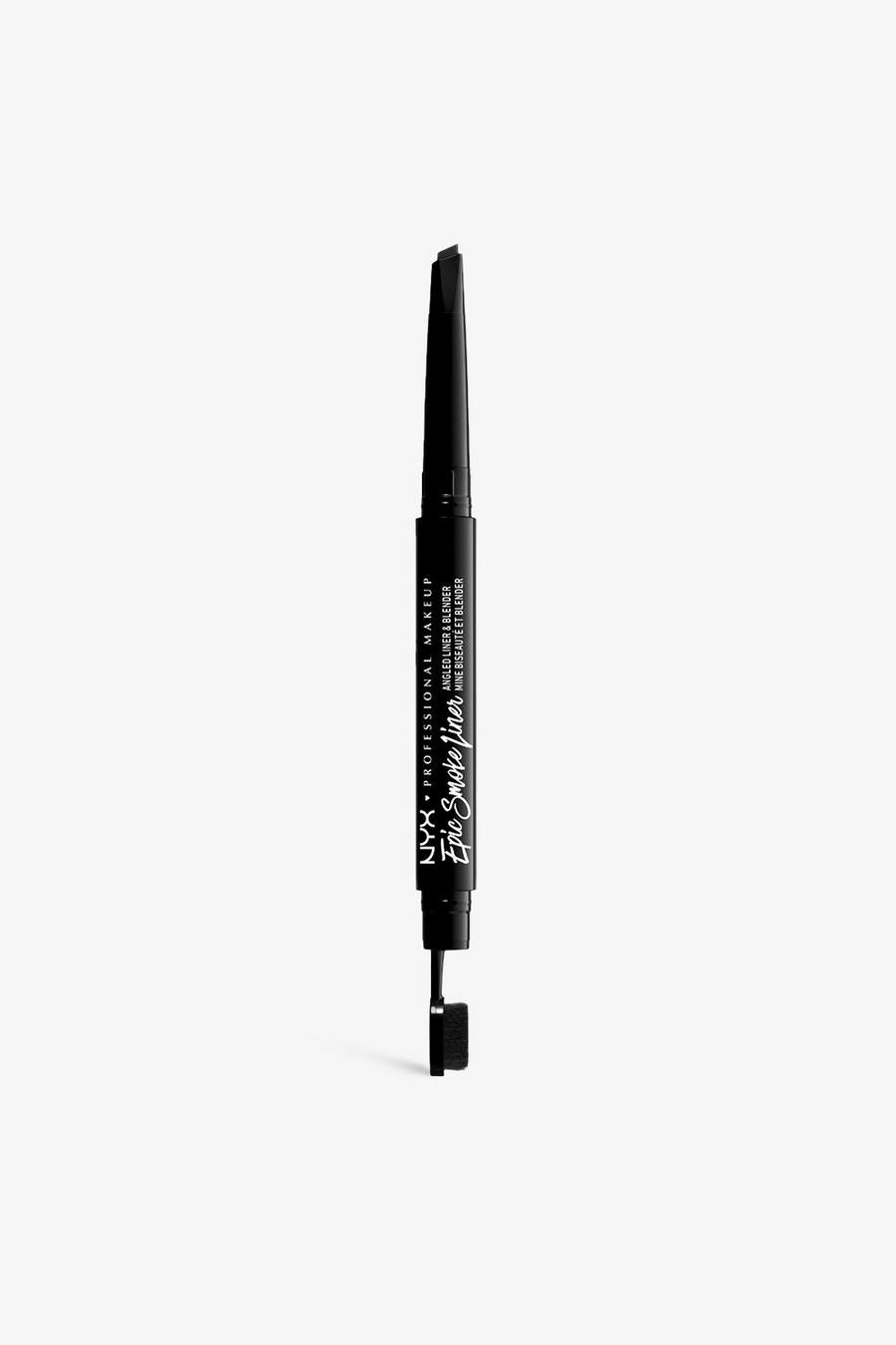 NYX Professional Makeup - Eyeliner ombreur à double embout - Epic Smoke Liner, 12 black smoke