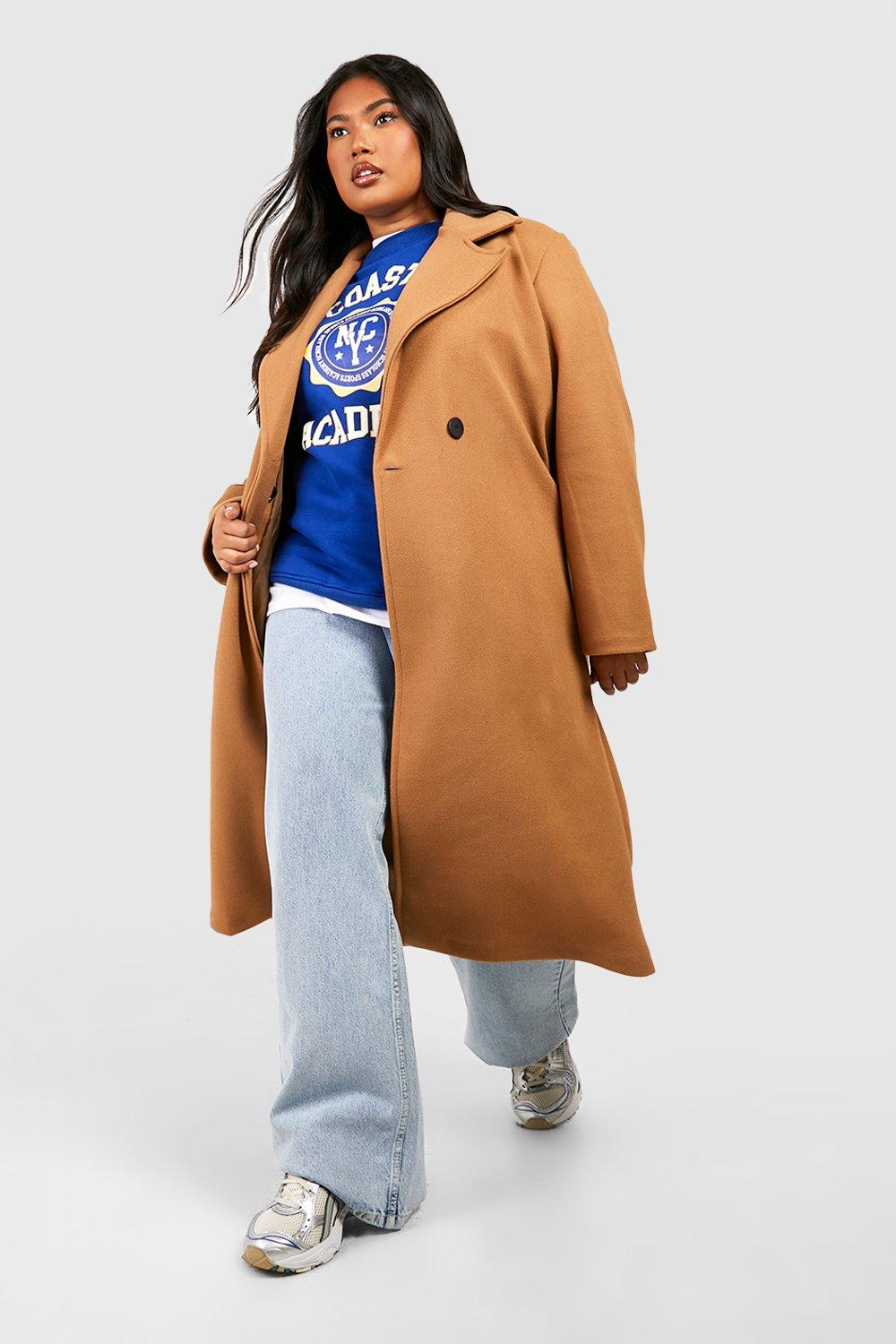 Boohoo 2024 plus coats