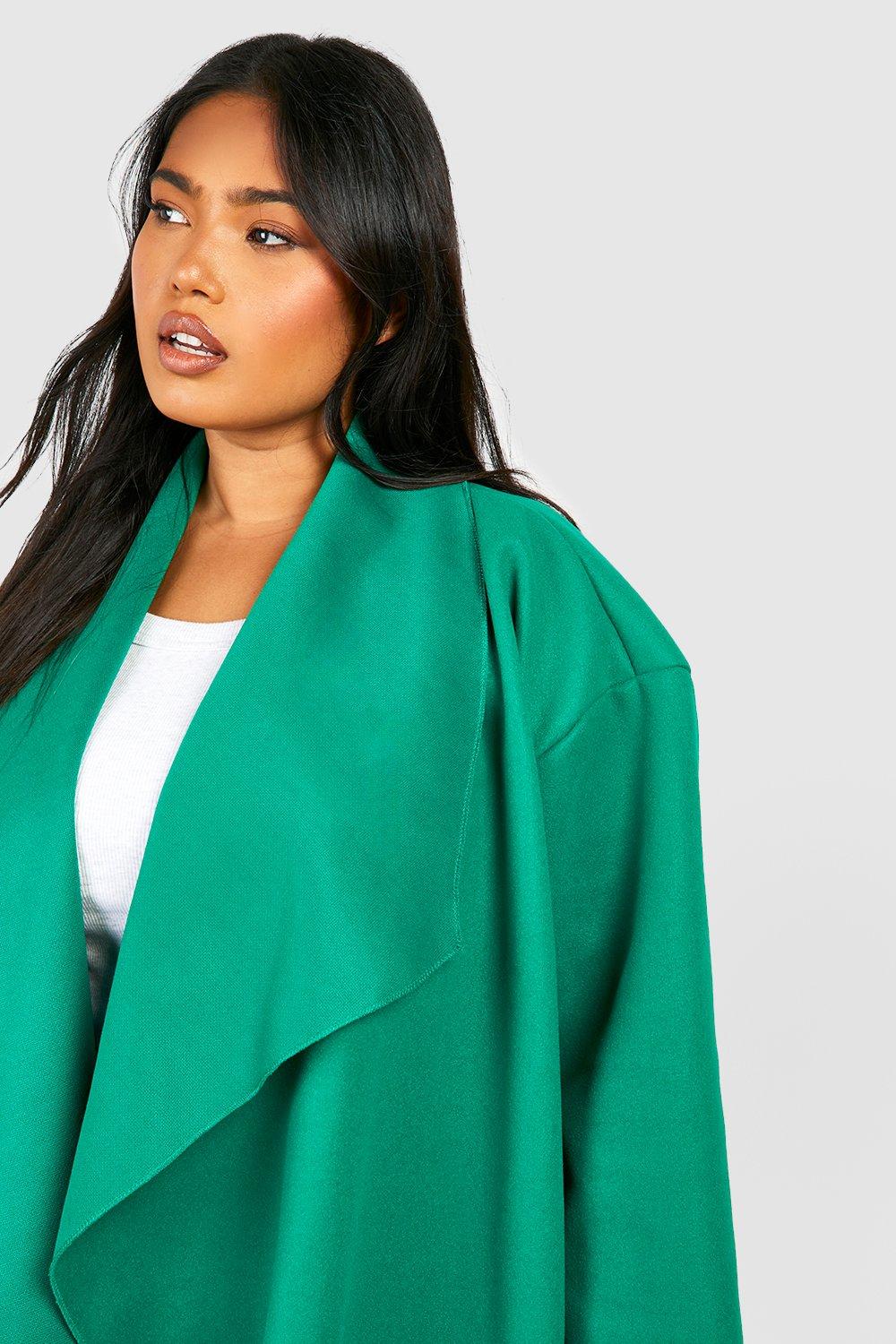 Boohoo plus clearance coats