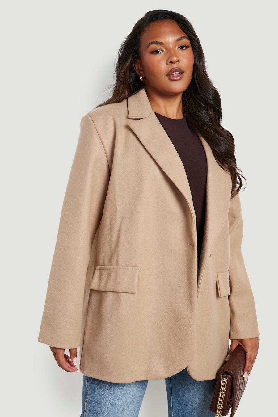 Plus Size Coats for Women | Plus Size Jackets | boohoo USA