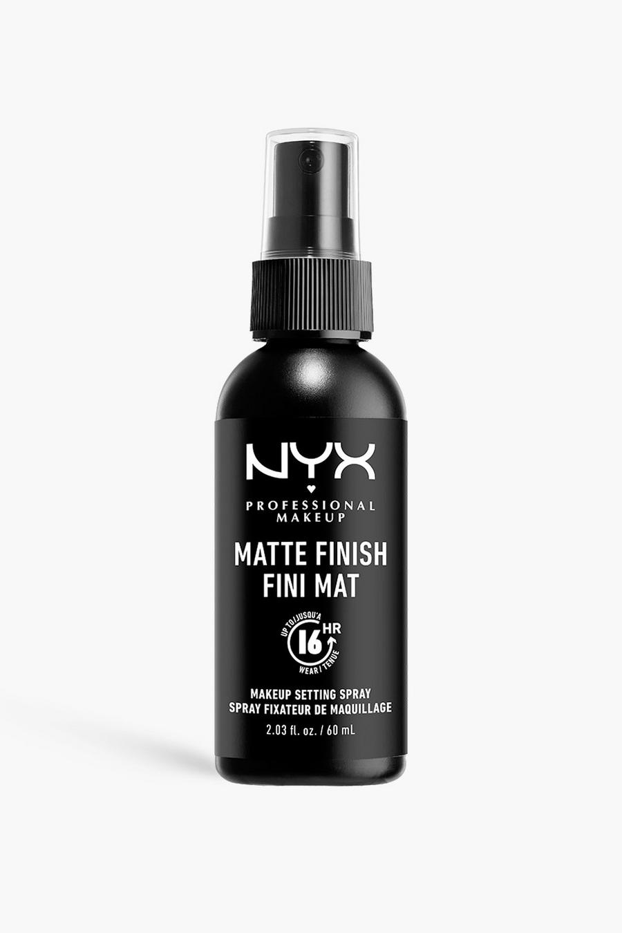 NYX Professional Makeup Makeup Spray fissante - Matte Long-lasting Shine Free Finish, Clear