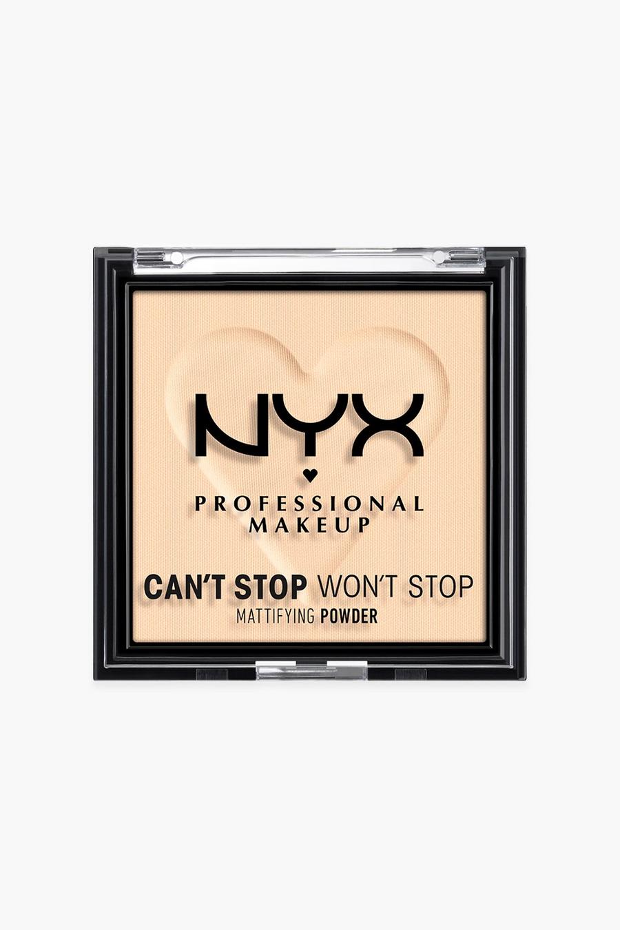 NYX Professional Makeup - Poudre matifiante légère - Can't Stop Won't Stop, 01 fair