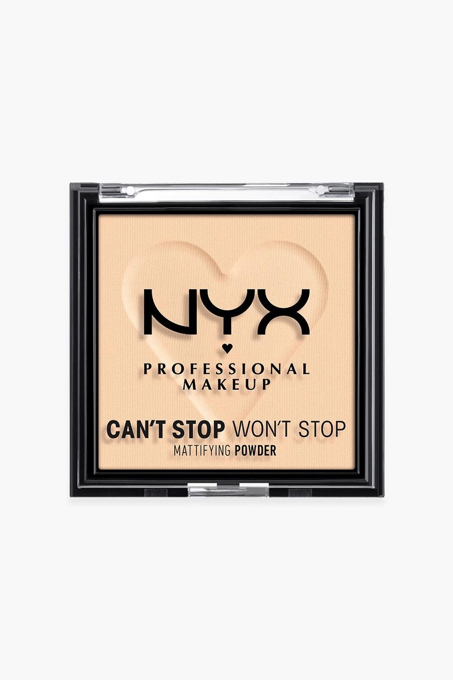02 light NYX Professional Makeup Can't Stop Won't Stop Mattifying Lightweight Puder image number 1