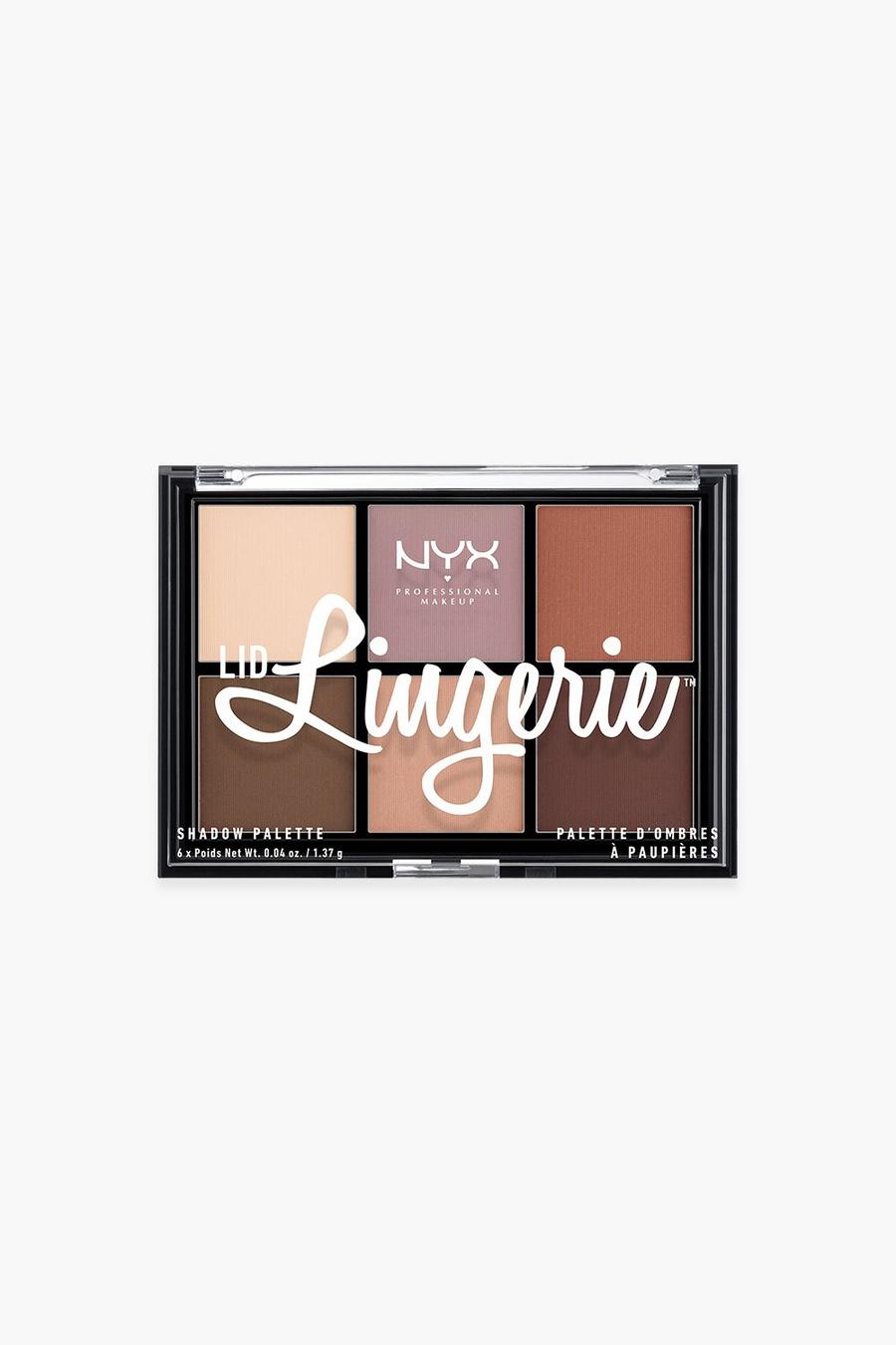Clear NYX Professional Makeup Lid Lingerie Shadow Palette image number 1
