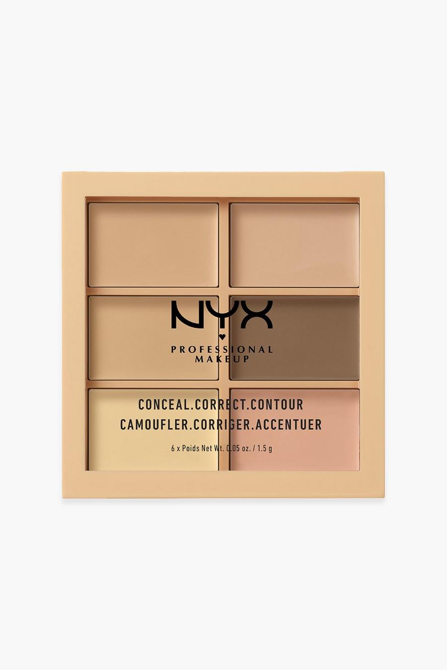 NYX Professional Makeup Conceal, Correct, Contour Palette - Light