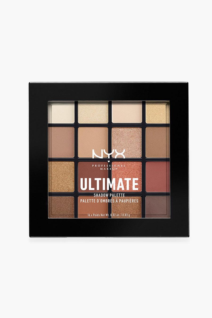 Multi multicolor NYX Professional Makeup Ultimate Shadow Palette - Warm Neutrals Eyeshadow Palette