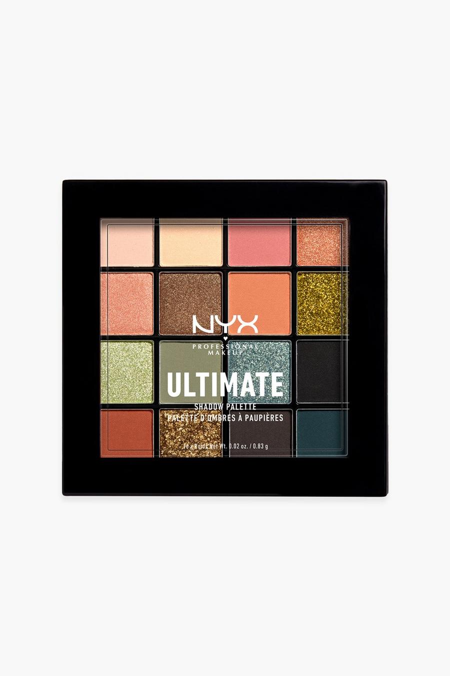 NYX Professional Makeup Ultimate Lidschatten-Palette Utopia 16s, Multi