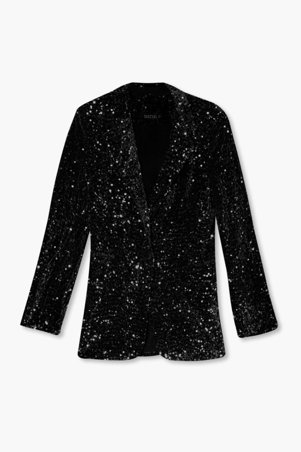 Boohoo velvet clearance jacket