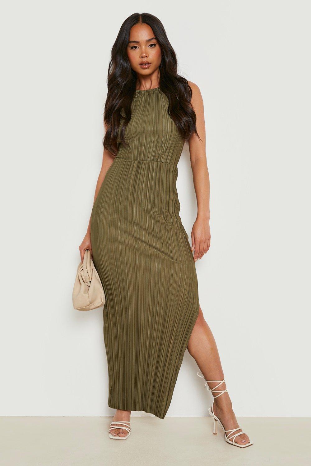 Boohoo clearance slit dress