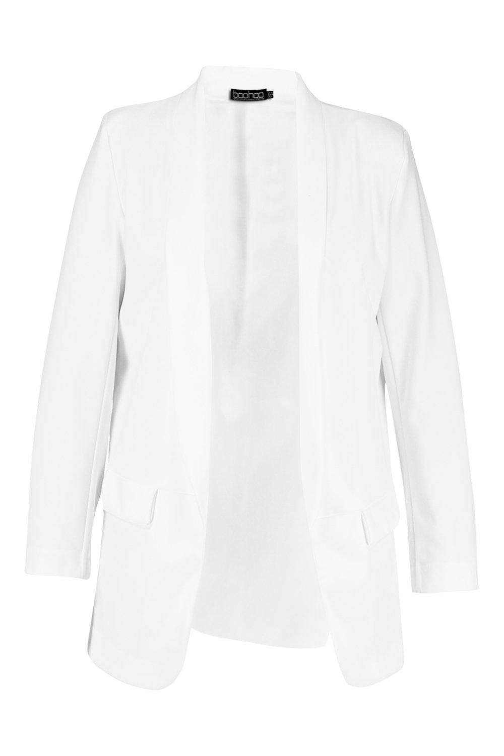 Plus Tailored Blazer boohoo NO