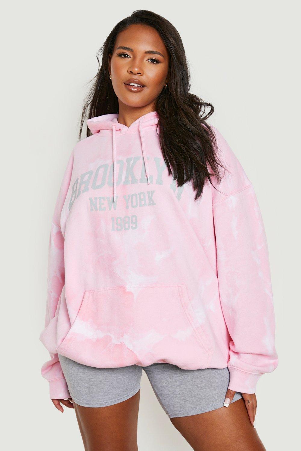 Plus size tie 2024 dye hoodie uk