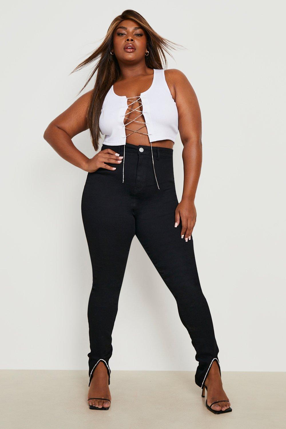 Boohoo 2024 black jeans