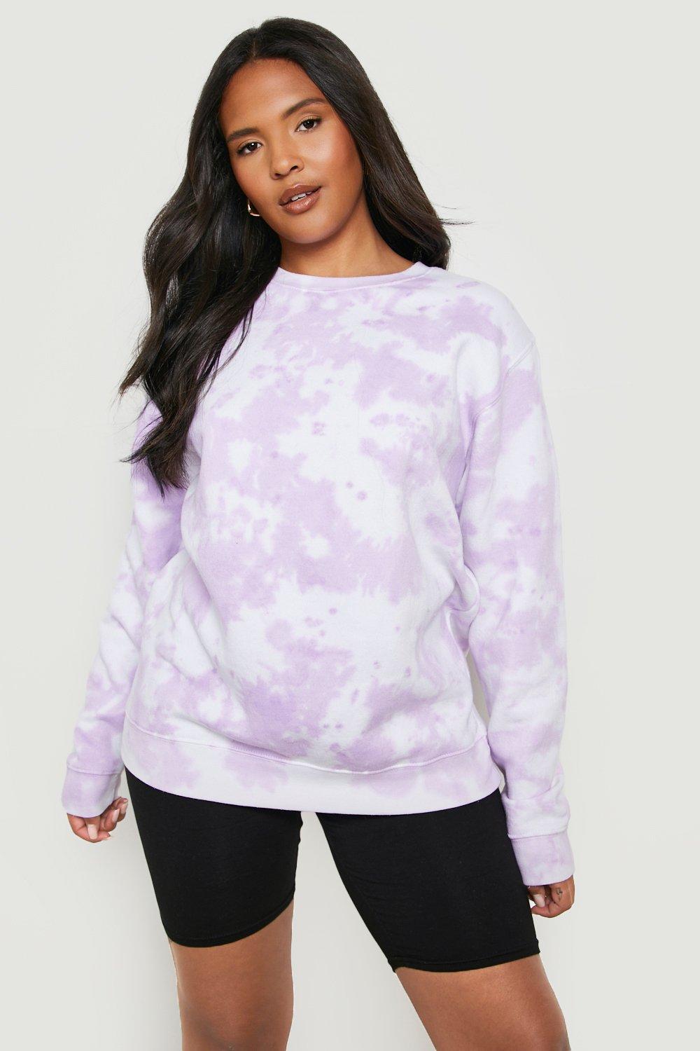 Tie dye best sale sweatshirt boohoo