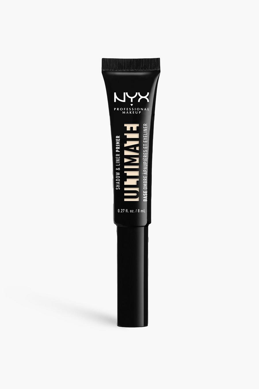 Base pre maquillaje para los párpados con vitamina E Ultimate Shadow and Liner Primer de NYX Professional Makeup, 01 light