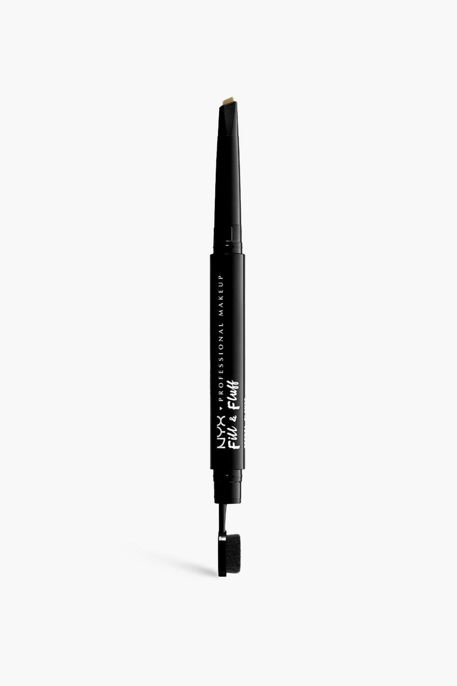 01 blonde NYX Professional Makeup Fill & Fluff Eyebrow Pomade Pencil image number 1