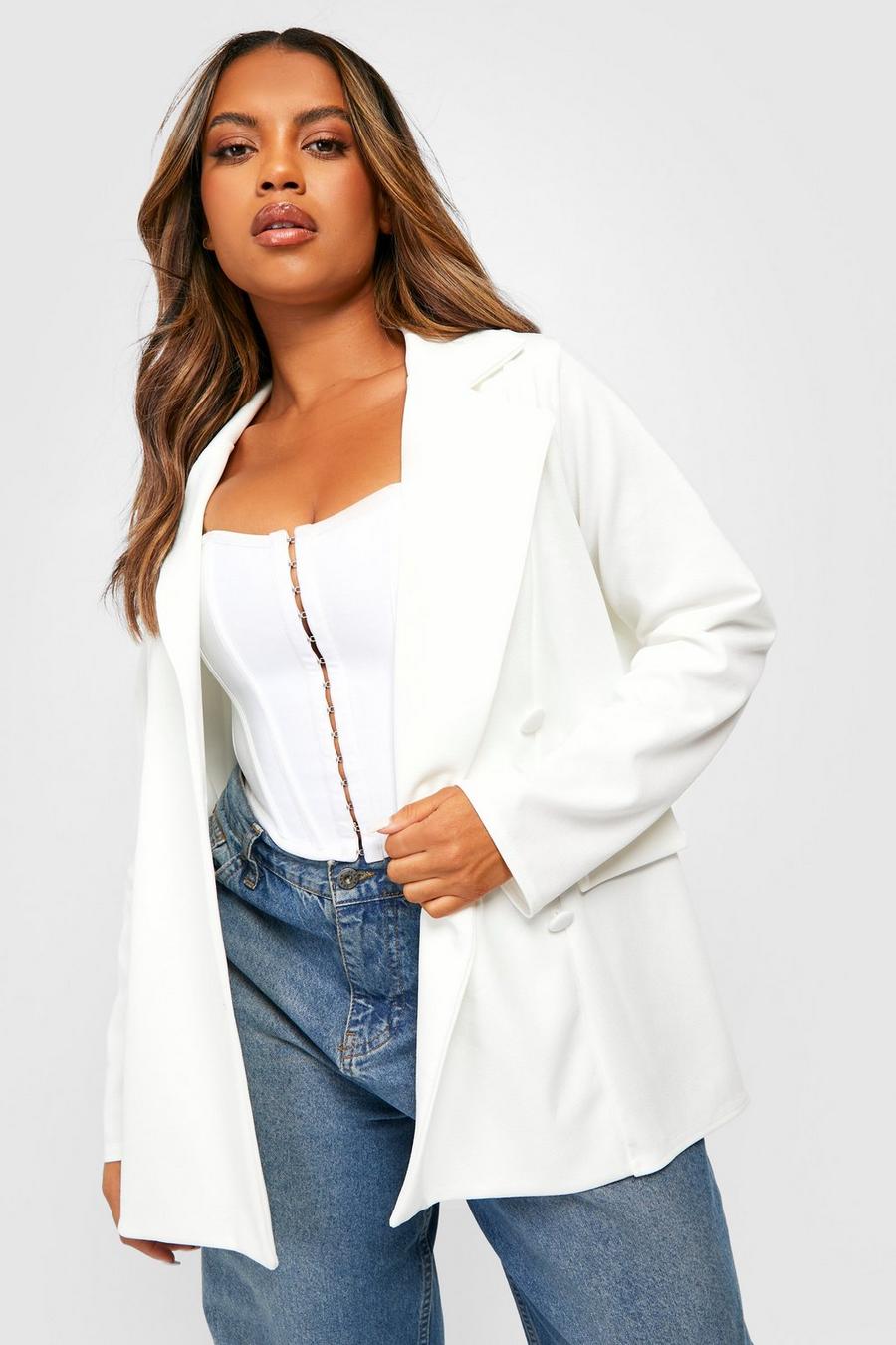 White Plus - Oversize kavaj image number 1