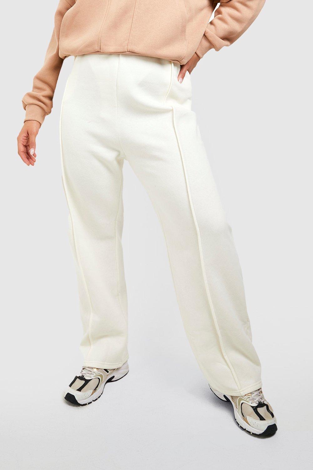 Plus Pintuck Wide Leg Track Pants