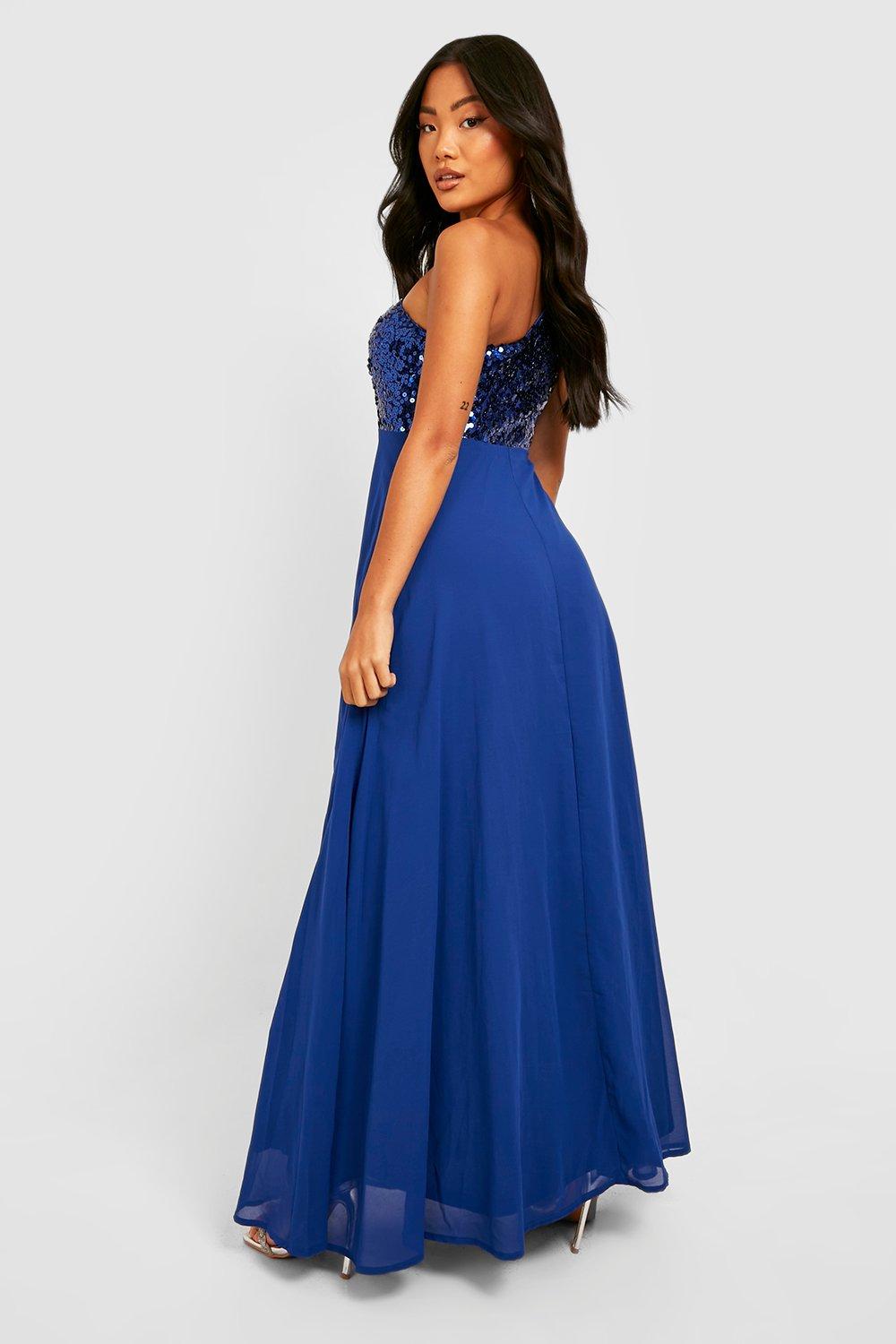 Boohoo on sale evening dress